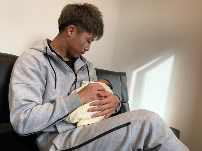 井上尚弥　第二子誕生